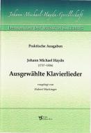 Ausgewählte Klavierlieder 