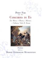 Concerto in Es für Horn solo, 2 Oboen, 2 Hörner, 2 Violinen, Viola und Basso 