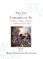 Concerto in Es für Horn solo, 2 Oboen, 2 Hörner, 2 Violinen, Viola und Basso 