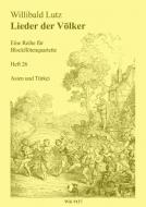 Lieder der Völker, Blockflötenquartette, Heft 26 