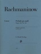 Prélude en sol dièse mineur op. 32 no 12 
