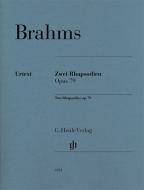 Two Rhapsodies Op. 79 