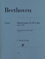Sonate pour piano en mi majeur op. 109 