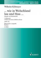 ... wie in Welschland lau und blau ... Standard