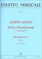 Divertimento I D major Hob. IV:6 