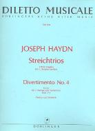 String Trio No. 4 E flat major Hob. V:4 