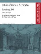 Sonata G-Dur op. 6/3 