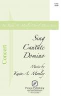 Sing Cantate Domino 