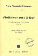Violinkonzert G-Dur op. 9 