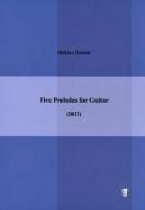 Five Preludes for Guitar 