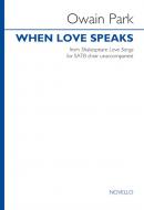 When Love Speaks 