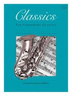 Classics for Saxophone Quartet Standard