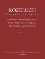 Sämtliche Sonaten für Klavier Bände 1-4 