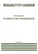 Plainte d'un Troubadour 