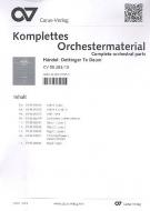 Te Deum for the Victory of Dettingen HWV 283 