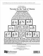 Toccatas for the Vault of Heaven 