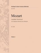 Laudate Dominum aus Vesperae solennes de Confessore KV 339 