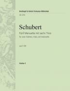 5 Menuette mit 6 Trios 