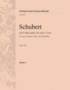 5 Menuette mit 6 Trios 