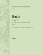 Konzert in e-moll BWV 1059R 
