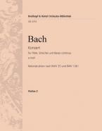 Konzert in e-moll BWV 1059R 