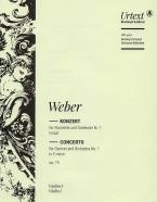 Konzert für Klarinette und Orchester Nr. 1 f-moll op. 73 