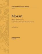 Missa solemnis in c-moll/C-Dur KV 139 