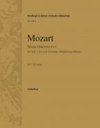 Missa solemnis in c-moll/C-Dur KV 139 (Waisenhaus-Messe) 