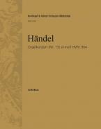 Orgelkonzert Nr. 15 d-moll HWV 304 