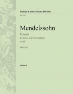 Konzert für Klavier und Streichorchester in a-moll 