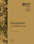 Musik zu "Ein Sommernachtstraum" von Shakespeare op. 61 MWV M 13 - No. 1 Scherzo 