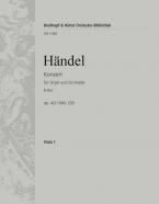 Orgelkonzert Nr. 2 B-Dur op. 4/2 HWV 290 
