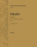 Orgelkonzert Nr. 6 B-Dur op. 4/6 HWV 294 