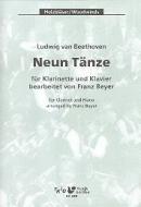 Neun Tänze für Klarinette und Klavier 