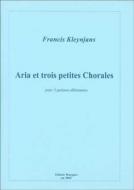 Aria et trois petites chorales 