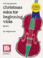 Christmas Solos For Beginning Viola 