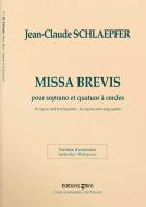 Missa Brevis pour soprano et quatuor à cordes Standard