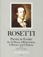 Partita en mi bémol majeur RWV B19 - Première édition 