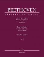 Deux sonates en sol mineur, sol majeur op. 49 Standard