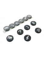 Magnet music notes 6er Pack 