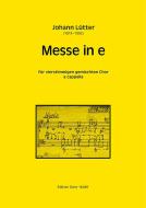 Messe in e 