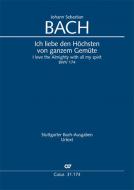I love the almighty with all of my spirit BWV 174 Standard