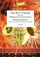 Play the 1st Clarinet: Famous Overtures 4 Standard