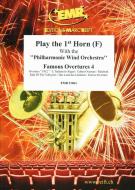 Play the 1st F Horn: Famous Overtures 4 Standard