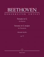 Sonate en sol majeur op. 79 Standard