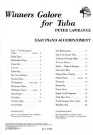 Winners Galore - Piano Accompaniment for Tuba/Eb Bass 