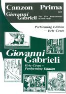 Canzon Prima (1615) 