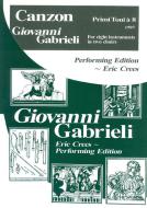 Canzon primi toni à 8 (1597) 