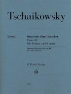 Souvenir d'un lieu cher op. 42 