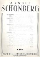 Erwartung op. 2,1 